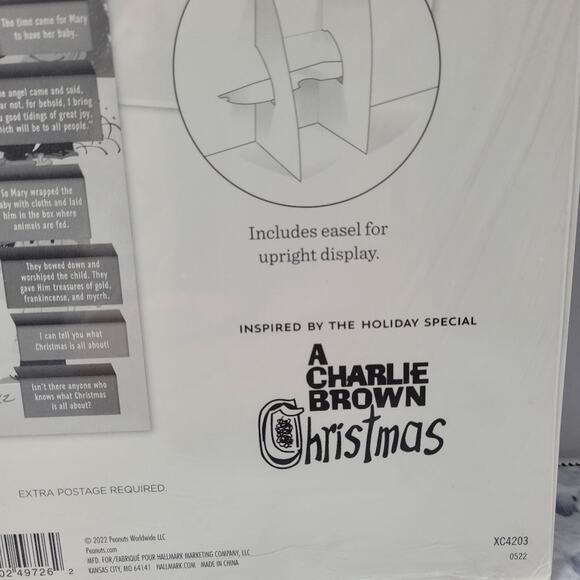 Hallmark Peanuts Charlie Brown Countdown to Christmas Advent Calendar - Picture 8 of 14